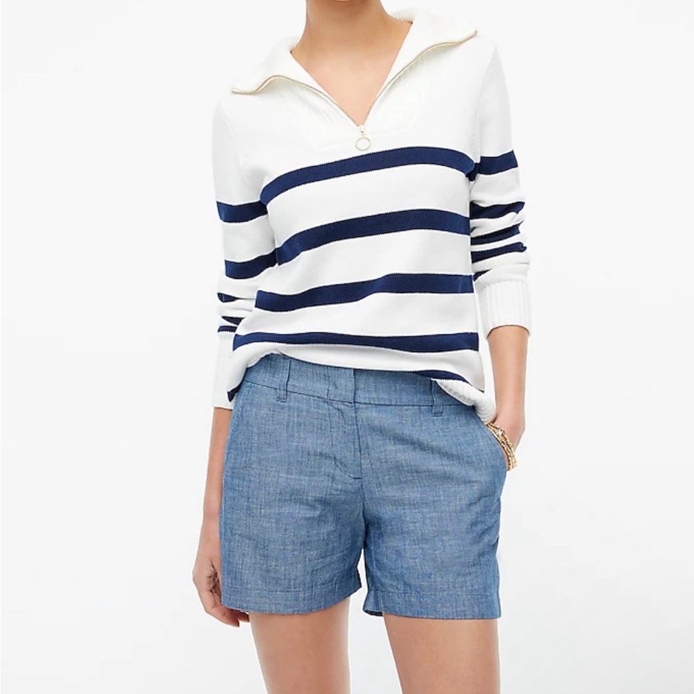 J. Crew Chambray shorts, size 00, slightly used